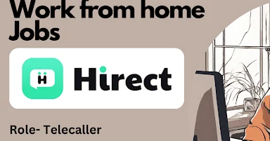 Work From Home Jobs at Hirect India | Telecaller | Freshers